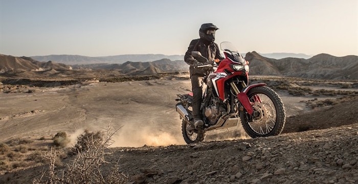 Honda CRF1000L Africa Twin Driving-Dutchman