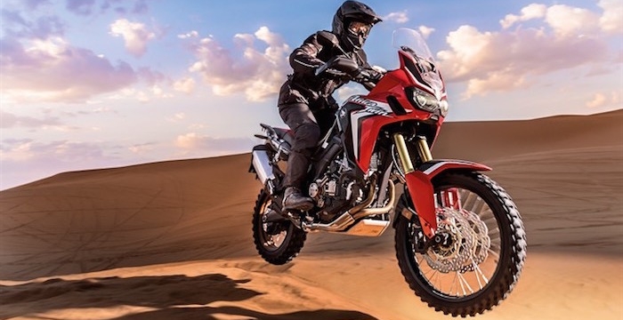 Honda CRF1000L Africa Twin Driving-Dutchman