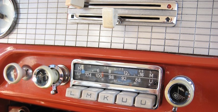 Eerste autoradio Driving-Dutchman