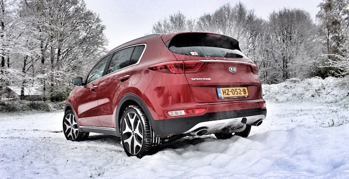 Kia Sportage achterzijde