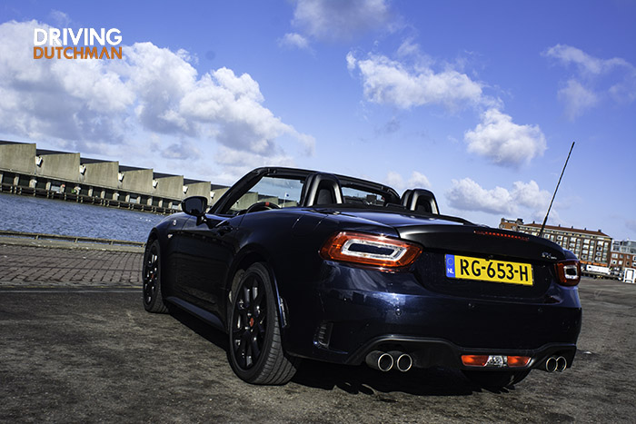 Rijtest Abarth 124 spider automaat, hemels of hel 1