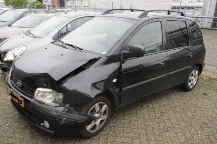 Total loss Hyundai Matrix gerepareerd dealer